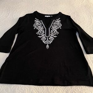 Chico's Black Blouse